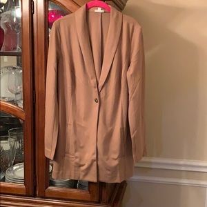 Ponte knit blazer